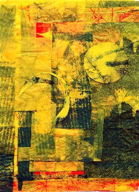  Collage, 33 x 46 cm 