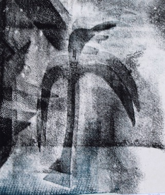  Kartondruck, 19,5 x 20,5 cm 